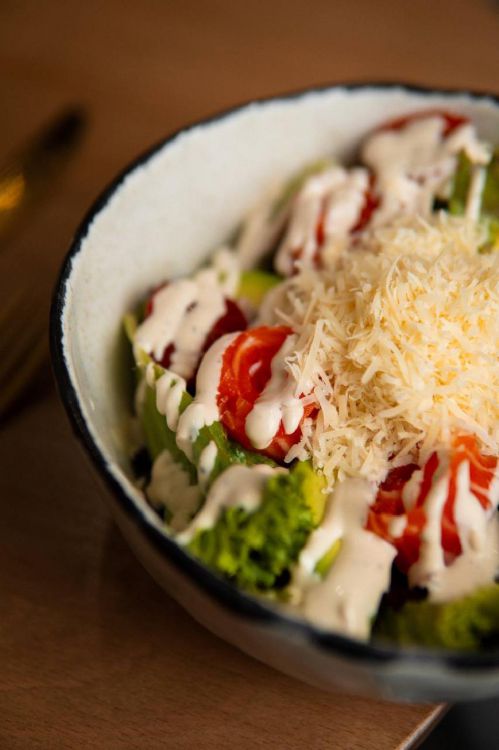 Салат с лососем Салат с лососем