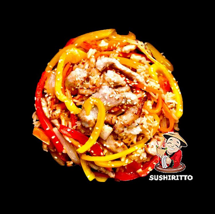 Тяхан із куркою Тяхан із куркою