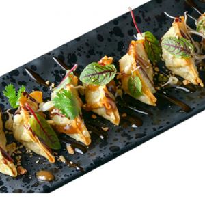 Дамплінги з куркою