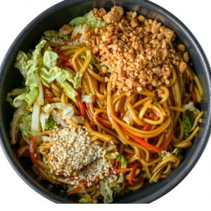 Локшина з овочами