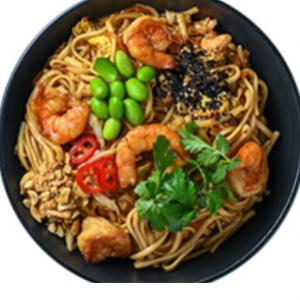 Локшина з креветками