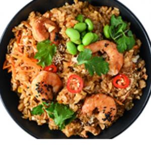 Рис з креветками