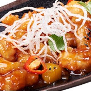 Тофу в кисло-солодкому соусі