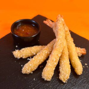 Креветки в темпуре