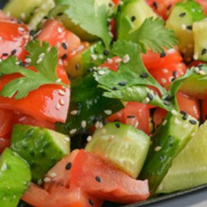 Салат зі свіжих овочів