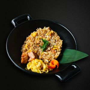 Тяхан с морепродуктами