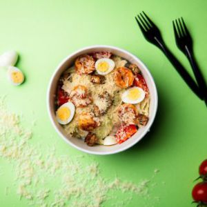 Салат Цезар з креветкою