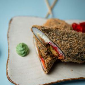 Шаурма ролл з лососем