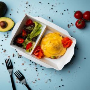 Бенедикт із лососем