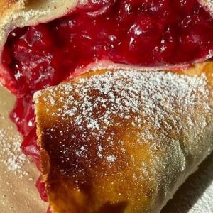 Штрудель з яблуком