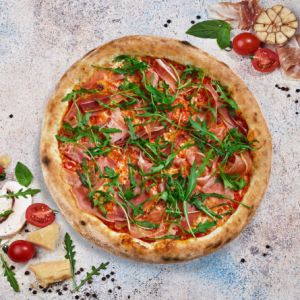Піца Прошуто з руколою 40 см