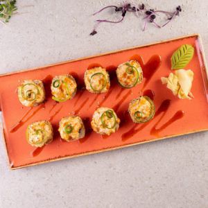 РОЛ ЗАПЕЧЕНИЙ З ЛОСОСЕМ