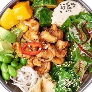 Боул з креветками