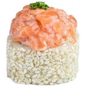 Вулкан з лососем