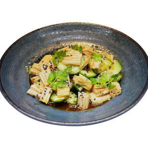 Салат з фучжу (соєвої спаржі)