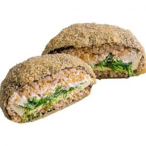 Суші-бургер з тофу і хіяші вакаме