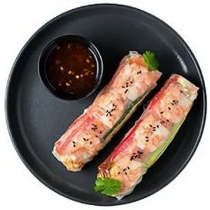 Спрінг-роли з креветками та овочами