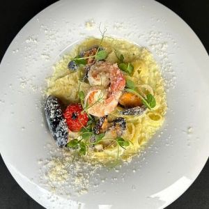 Фетучіні з морепродуктами