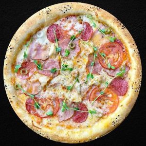 Доставка Піца Чотири м'яса 50 см из Дитяче Королівство Піца Чотири м'яса 50 см