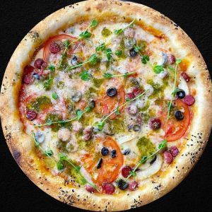 Доставка Піца Мисливська 50 см из Дитяче Королівство Піца Мисливська 50 см