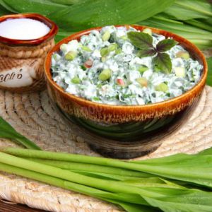 Кето зелений салат