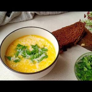 Кето сирний суп