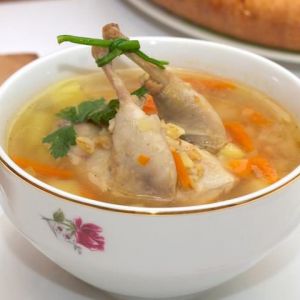 Бульон із перепілки