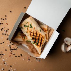 Лаваш із грибами