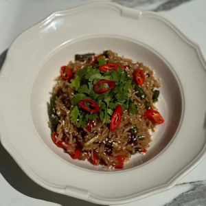 Рис з овочами