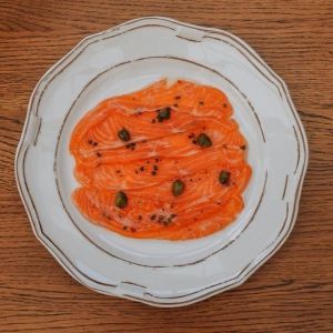Карпаччо з лосося