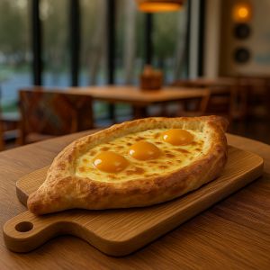 Доставка Хачапурі по-аджарськи «Титанік» из Хінкальня Хачапурі по-аджарськи «Титанік»