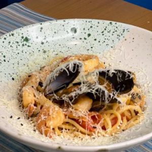 Паста з морепродуктами