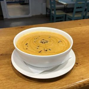 Крем-суп із сочевиці