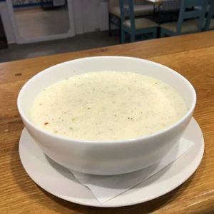Сирний крем-суп із куркою