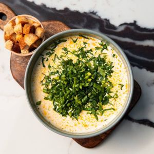 ВЕРШКОВИЙ СУП З ЛОСОСЕМ