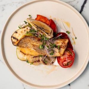 ФІЛЕ СУДАКА З ОВОЧАМИ ГРИЛЬ