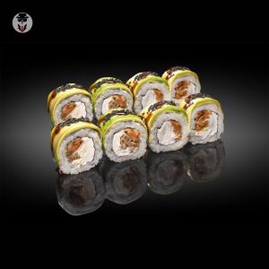 Рол Авокадо Смажений лосось