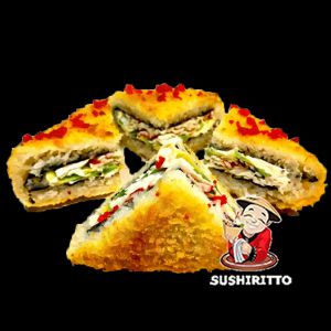 Суші-сендвіч зі сніговим крабом