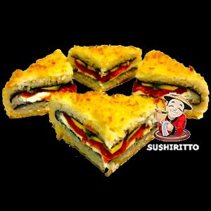 Суші-сендвіч з лососем