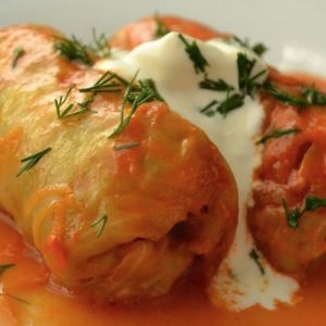 Голубці зі сметаною