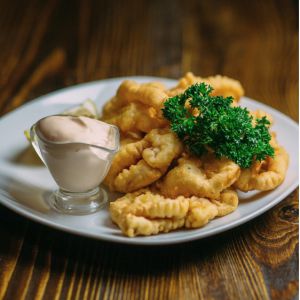 Кальмари в клярі