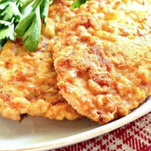 Куряча відбивна в хрусткій скоринці