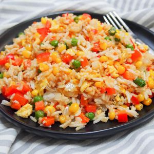 Рис з овочами