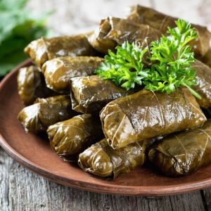 Долма з виноградного листя (300/50 гр)