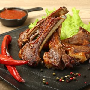 Шашлик з баранини (корейка)