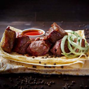 Тест Шашлик "Ханський" з телятини